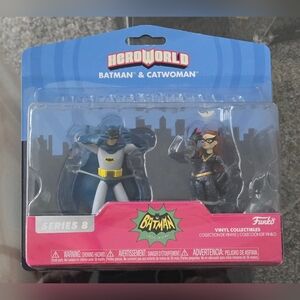 Funko HeroWorld Batman & Catwoman Vinyl Collectibles